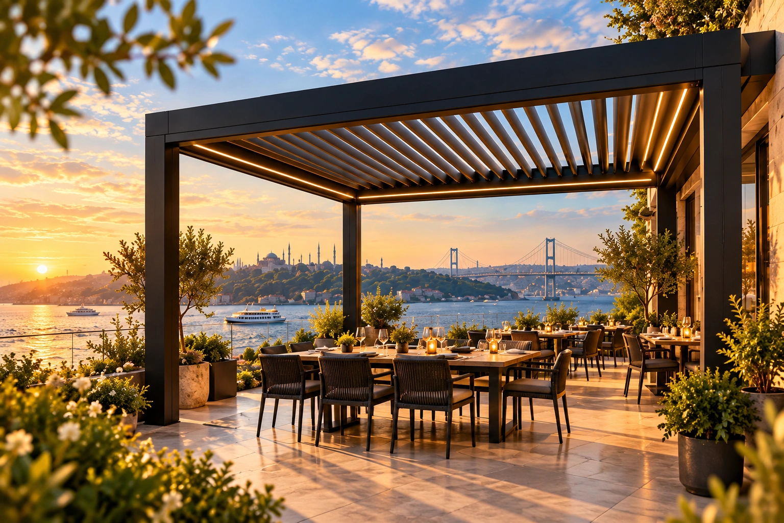 Bioklimatik Pergola